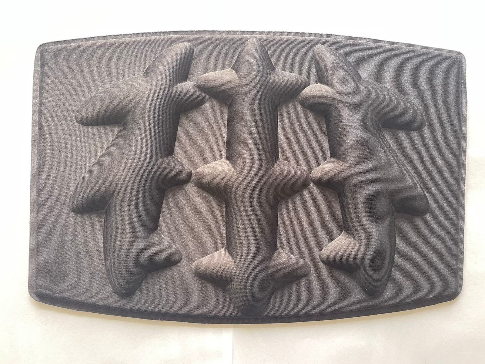 Gray helmet for bikers